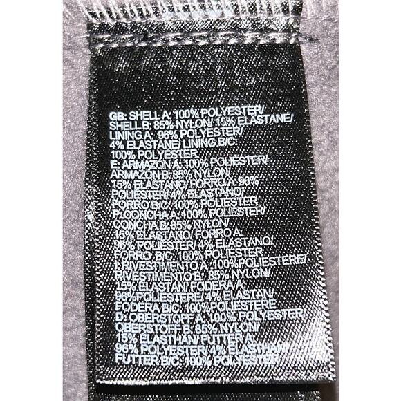 The North Face Apex Bionic 2 Full Zip Fleece Gray Jacket Women's Large - Picture 6 of 7